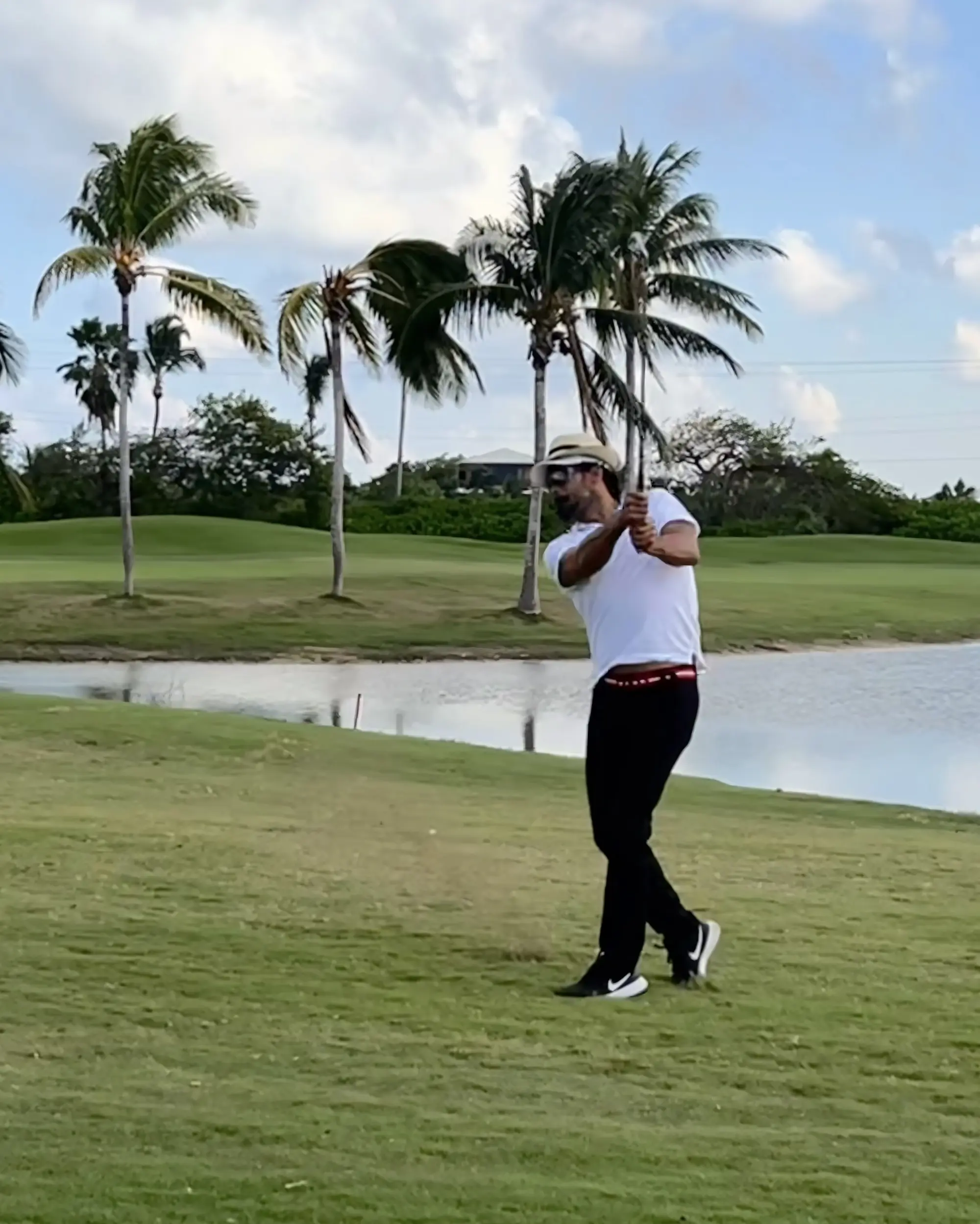 Craig Juta Golfing Black Pants v1